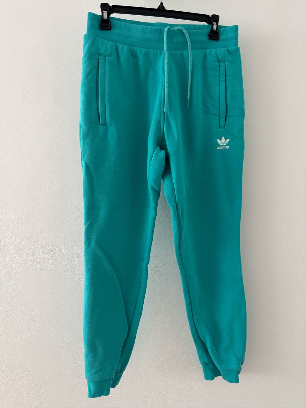 ADIDAS Teal Green Jogger Sweatpants